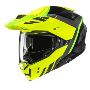 HJC I80 Imes Motorcycle Helmet Yellow 1
