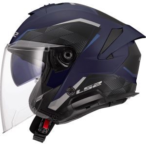 LS2 OF618 Verso II Air Helmet - Navy Blue 1