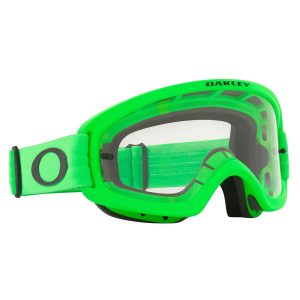 Oakley O-Frame 2.0 Pro XS MX Goggles Green Clear Lens 1