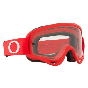 Oakley O-Frame MX Goggles Red Clear Lens 1