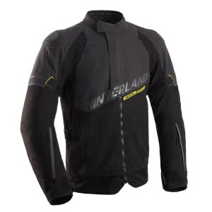 Oxford Hinterland 2 Motorcycle Jacket – Black/Grey/Fluo Oxford Hinterland 2.0 Motorcycle Jacket - Black Grey Fluo 1