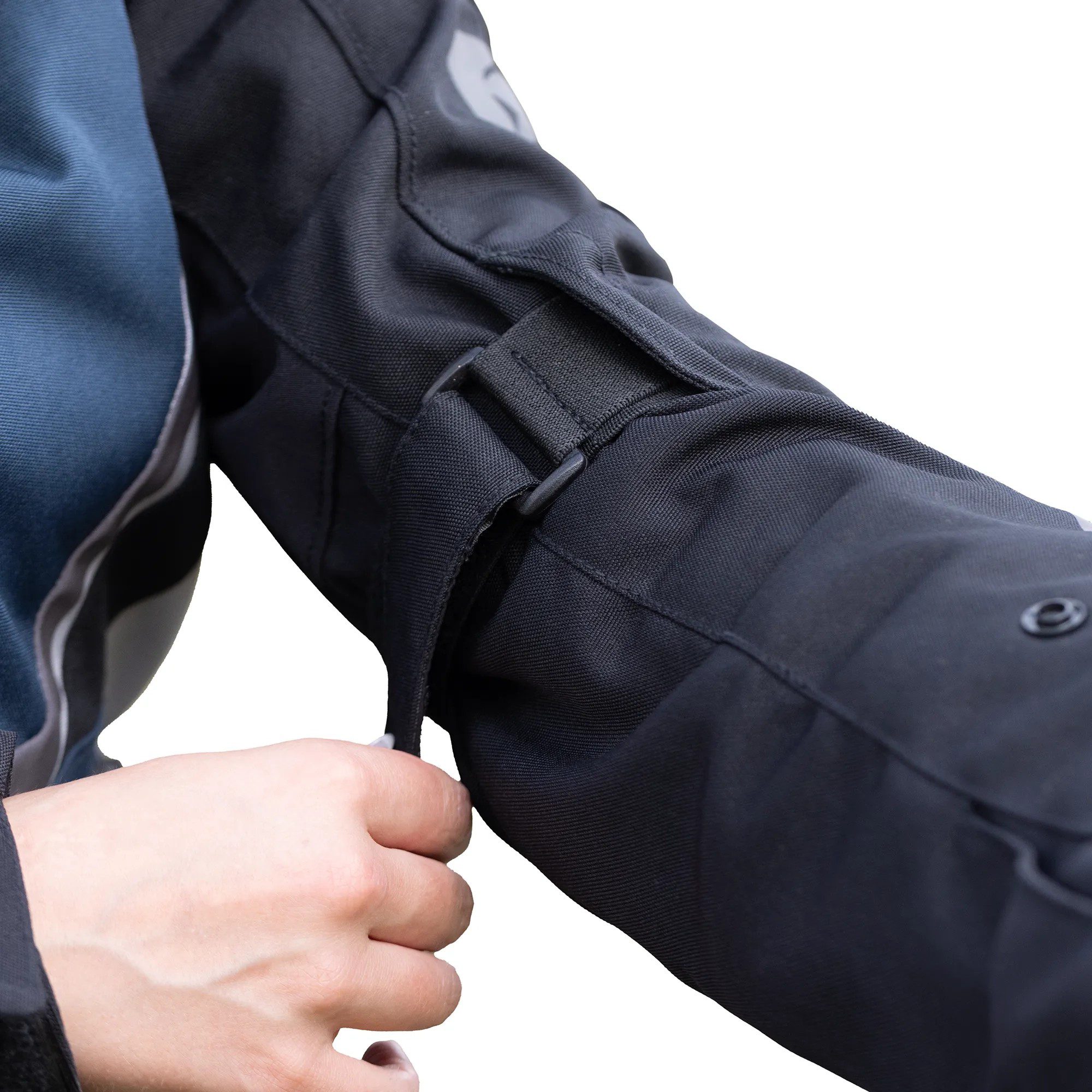 Oxford Montreal 5.0 Women's Motorcycle Jacket - Stealth Blue Black Coral 6