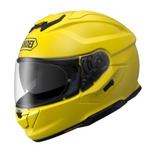 Shoei GT-Air 3 Plain Motorcycle Helmet Brilliant Yellow 1