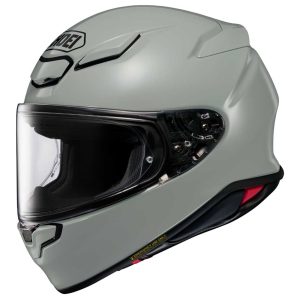 Shoei NXR2 Plain Helmet - Chalk Grey 1
