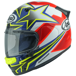 Arai Quantic Stars & Stripes Motorcycle Helmet - Multicolour 1