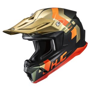 HJC C50 Primal Motorcycle Helmet – Orange HJC C50 Primal Motorcycle Helmet - Orange 1