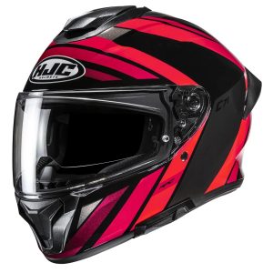 HJC C71 Faber Motorcycle Helmet - Red 1