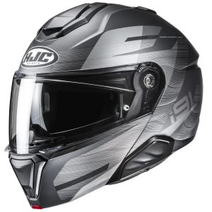 HJC I91 Dusk Motorcycle Helmet - Black 1