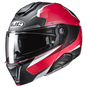 HJC I91 Felio Motorcycle Helmet - Red 1