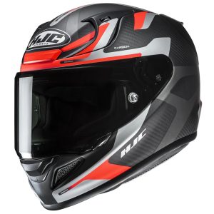 HJC RPHA 12 Carbon Xentra Motorcycle Helmet - Fluo Orange 1