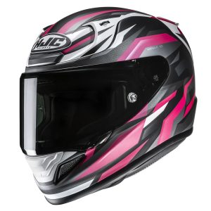 HJC RPHA 12 Dravix Motorcycle Helmet - Pink 1