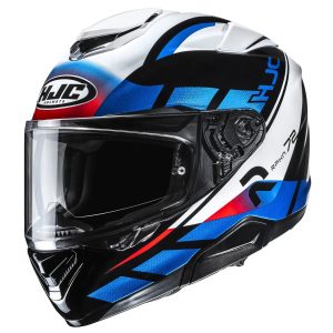 HJC RPHA 72 Value Motorcycle Helmet - White Blue Red 1