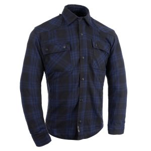 Oxford Kickback 3 Motorcycle Shirt – Navy Oxford Kickback 3.0 Motorcycle Shirt - Navy 1
