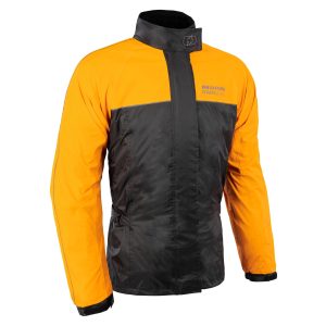 Oxford Rainseal Motorcycle Over Jacket – Black/Orange Oxford Rainseal Motorcycle Over Jacket - Black Orange 1