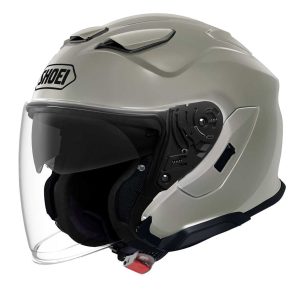 Shoei J-Cruise 3 Motorcycle Helmet Chalk Grey 1