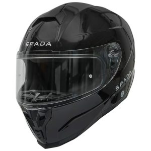 Spada Raiden 2 Plain Motorcycle Helmet Black 1.1