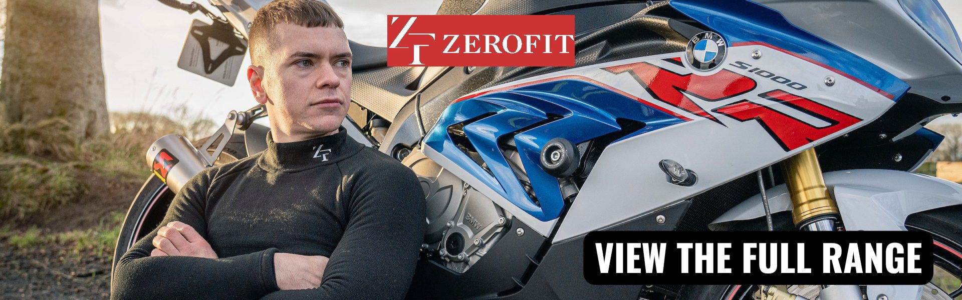 Zerofit Motorcycle Base Layers Web Banner 1