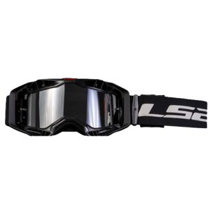 LS2 Aura Pro Motocross Goggles - Black Iridium Lens 1