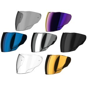 LS2 OF618 Verso II Motorcycle Helmet Visor Group 1