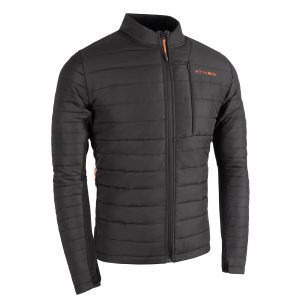 Oxford Atmos Thermo Puffer Mid Layer Motorcycle Jacket – Black/Grey Oxford Atmos Thermo Puffer Mid Layer Jacket - Black 1