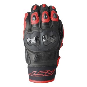 RST Freestyle 3 D3O Motorcycle Glove Black Red 1