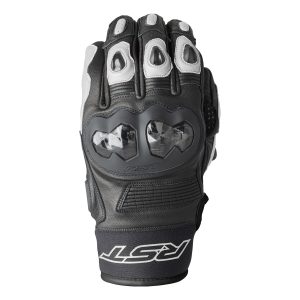 RST Freestyle 3 D3O Motorcycle Glove Black White 1