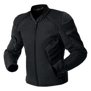 RST S1 D3O Ladies Textile Motorcycle Jacket Black Black 1