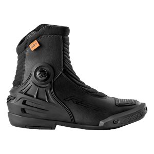 RST Tractech Evo Short D3O Waterproof Motorcycle Boots - Black Black 1