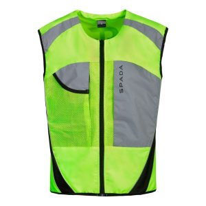Spada Spark Visibility Motorcycle Vest - Yellow 1