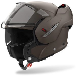 Airoh Mathisse II Plain Motorcycle Helmet Matt Bronze 1