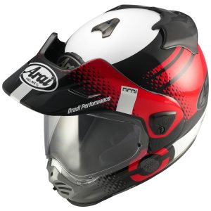 Arai Tour X5 Print Motorcycle Helmet Red 1