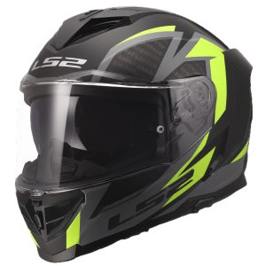LS2 FF818 Storm III Dynamo Motorcycle Helmet – Black/Yellow LS2 FF818 Storm III Dynamo Motorcycle Helmet Black Yellow 1