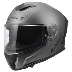 LS2 FF820 Rapid III Plain Motorcycle Helmet – Matt Titanium LS2 FF820 Rapid III Plain Motorcycle Helmet Matt Titanium 1