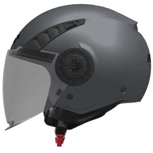 MT Aeris Pure Motorcycle Helmet Matt Grey 1