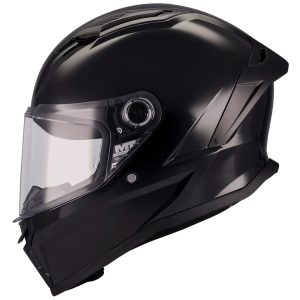 MT Stinger 2 Kids Pure Motorcycle Helmet Matt Black 1
