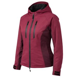 Spada Lula Women’s Waterproof Motorcycle Jacket – Port Red Spada Lula Motorcycle Jacket Port Red 1