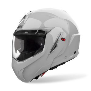 Airoh Mathisse II Plain Motorcycle Helmet Cement Grey 2