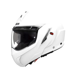 Airoh Mathisse II Plain Motorcycle Helmet Gloss White 2