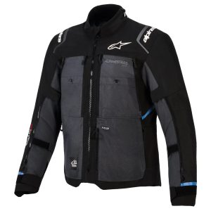 Alpinestars Cusco Drystar Motorcycle Jacket - Black Deep Grey 1