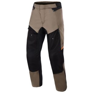 Alpinestars Cusco Drystar Motorcycle Trousers - Walnut Black 1