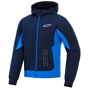 Alpinestars Radium Tech Motorcycle Hoodie - Night Navy Royal Blue 1