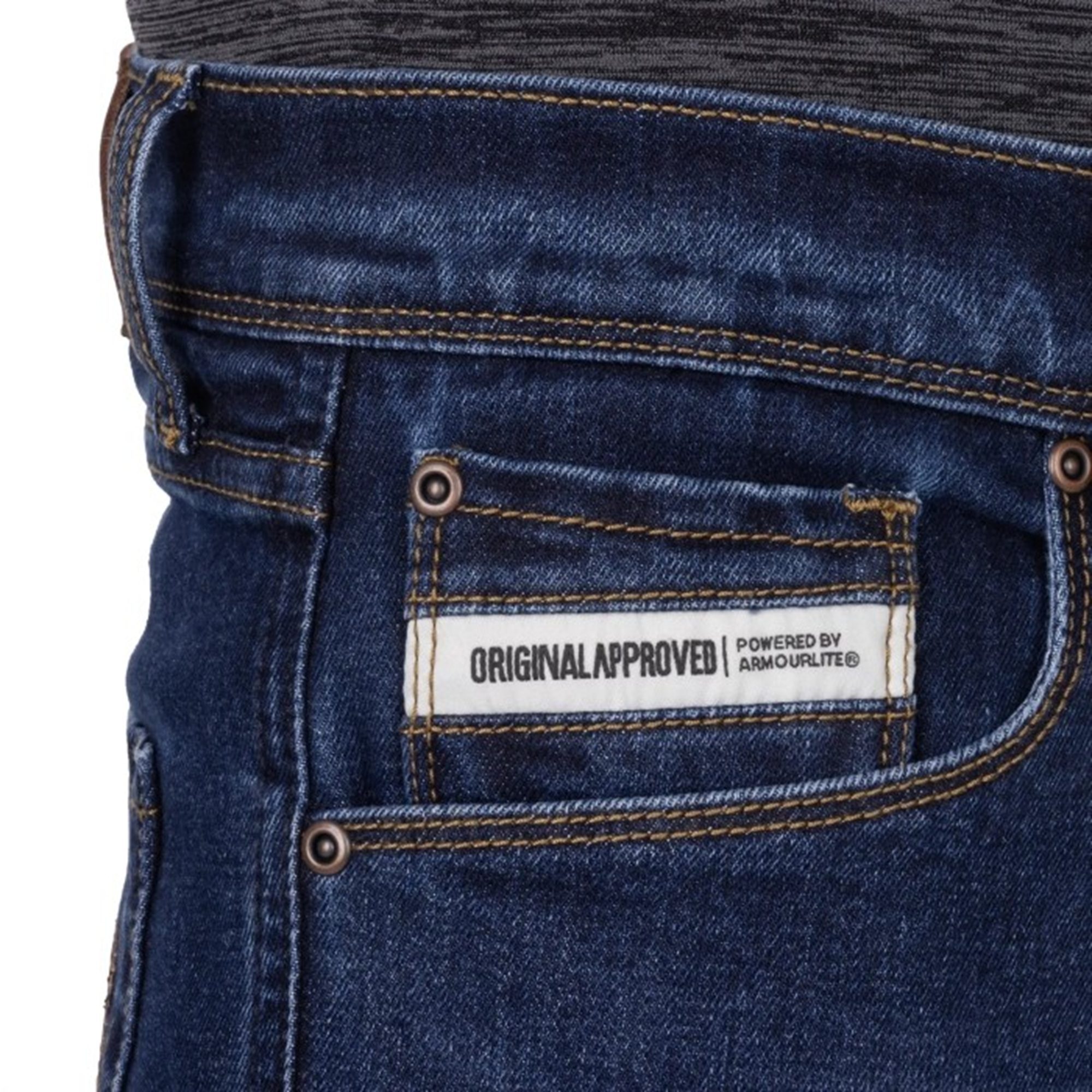 Oxford Original Tailor AA Straight Motorcycle Jeans - Indigo 11