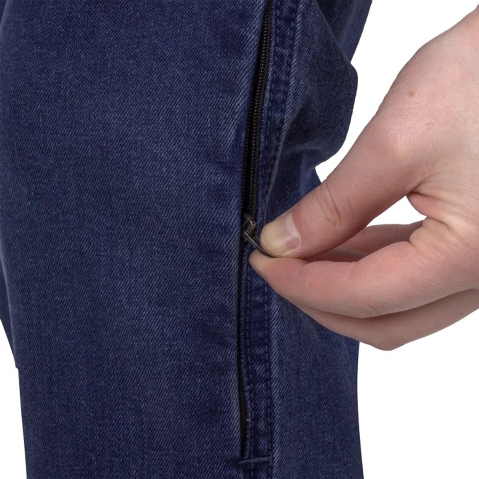 Oxford Original Tailor AA Straight Motorcycle Jeans - Indigo 8