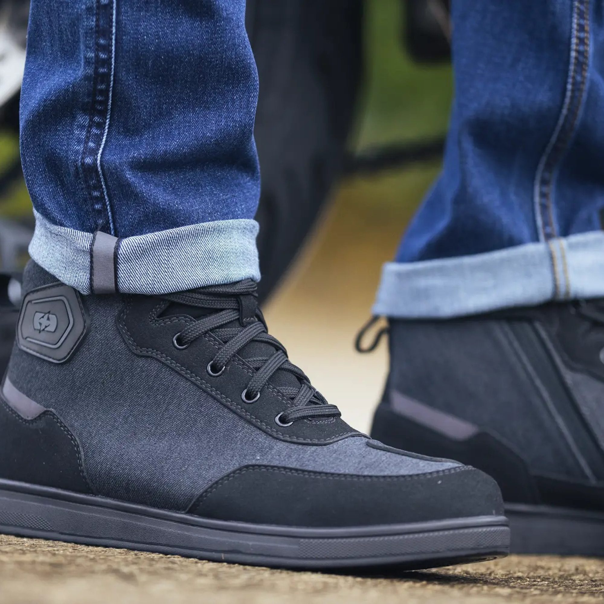 Oxford Tailor AA Slim Motorcycle Jeans - Indigo Lifestyle 2