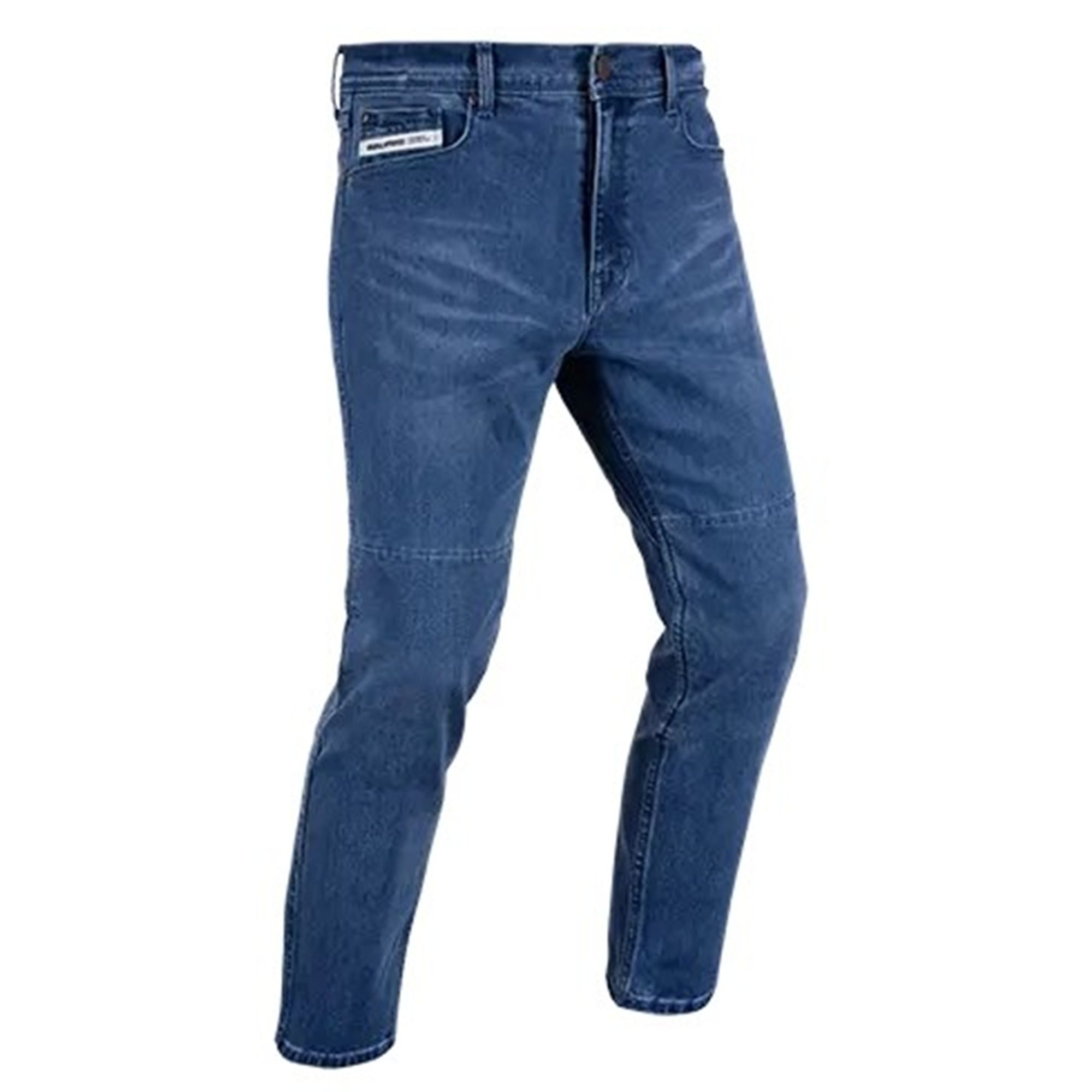 Oxford Tailor AA Slim Motorcycle Jeans - Mid Blue 1