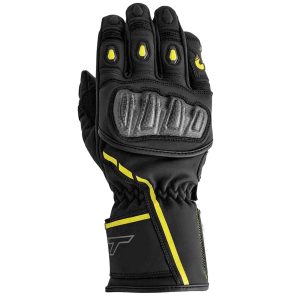 RST S1 Motorcycle Gloves Black Flo Yellow 1