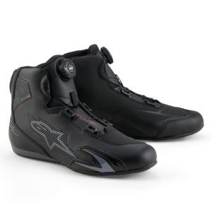 Alpinestars Celer Motorcycle Boots – Black/Dark Grey Alpinestars Celer Motorcycle Boots - Black Dark Grey 1