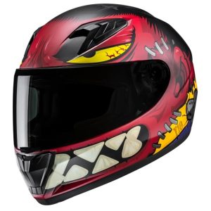 HJC Y10 Frank Kid Motorcycle Helmet – Red HJC Y10 Frank Kid Motorcycle Helmet - Red 1