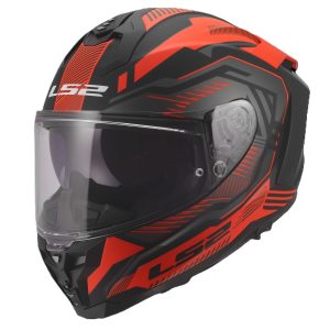LS2 FF817 Challenger II Dravix Motorcycle Helmet Red 1