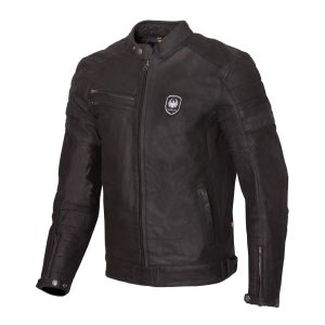 Merlin Alton II D3O Leather Motorcycle Jacket - Black